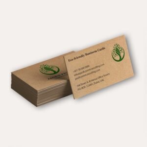 Eco friendly Business Cards (Recycled Card)