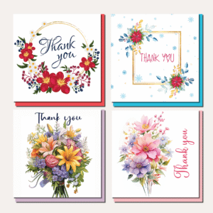 Thank You Cards - Set 1
