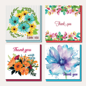 Thank You Cards - Set 2