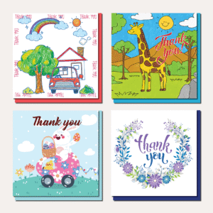 Thank You Cards - Set 4
