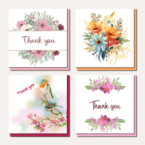 Thank You Cards - Set 6