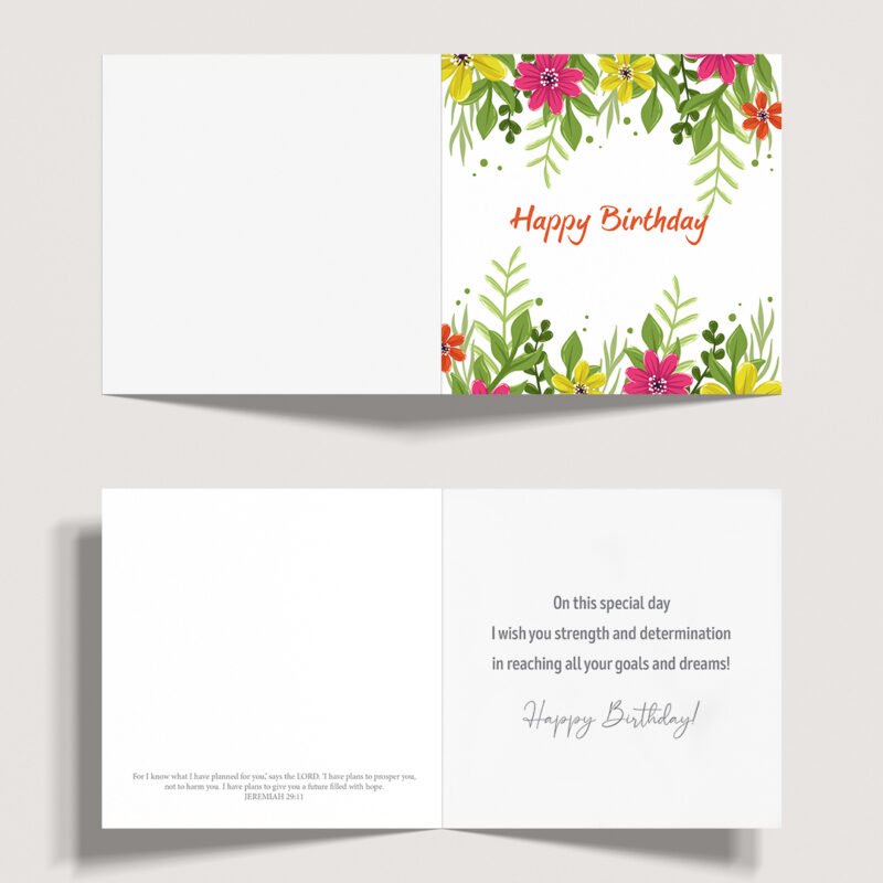 Birthday Card - Jeremiah 29:11 - Image 2