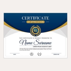 Certificates