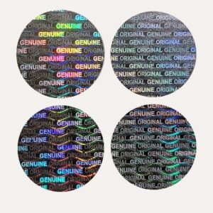 Holographic Paper Stickers