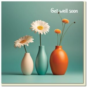 Get well Card - 1 Peter  5:7 (TLB)