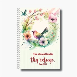 The eternal God - A5 Wire-O-Notebook