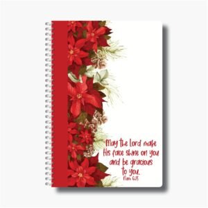 His face shine on you - A5 Wire-O-Notebook