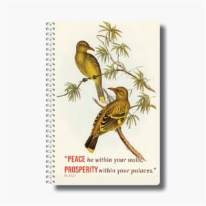 Peace  be within your walls - A5 Wire-O-Notebooks