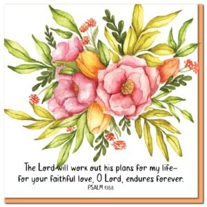 Encouragement Card - Psalm 138:8