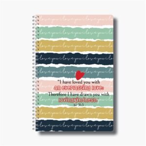 Everlasting Love - A5 Wire-O-Notebook