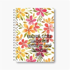 I will make you fruitful - A6 Wire-o-Notebook