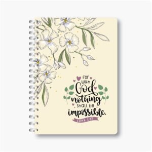 With God - A6 Wire-o-Notebook