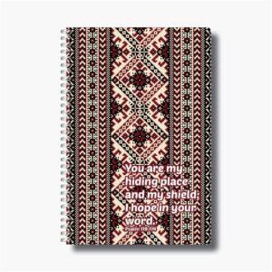 You are my hiding place - A5 Wire-O-Notebook