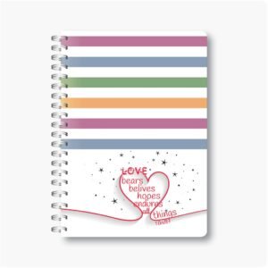 Love - A6 Wire-o-Notebook