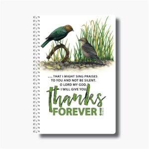 I will give you thanks - A5 Wire-O-Notebook