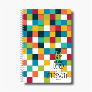 The joy of the Lord - A5 Wire-O-Notebook