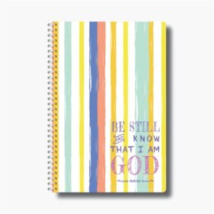 Be still - A5 Wire-O-Notebook