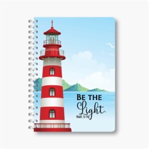 Be the Light - A6 Wire-o-Notebook
