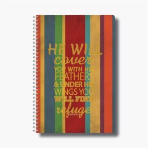 You will find refuge - A5 Wire-O-Notebook