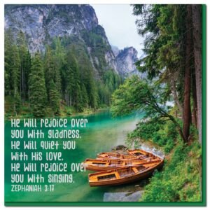 Encouragement Card - Zephaniah 3:17