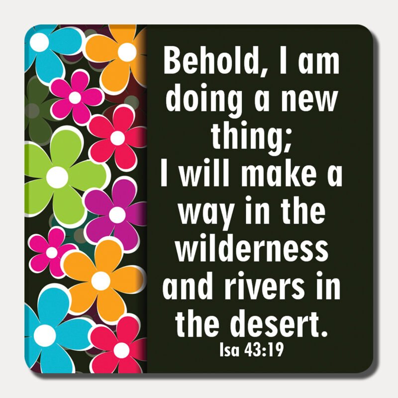 I am doing a new thing - Fridge Magnet