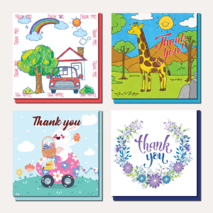 Thank You Cards - Set 4