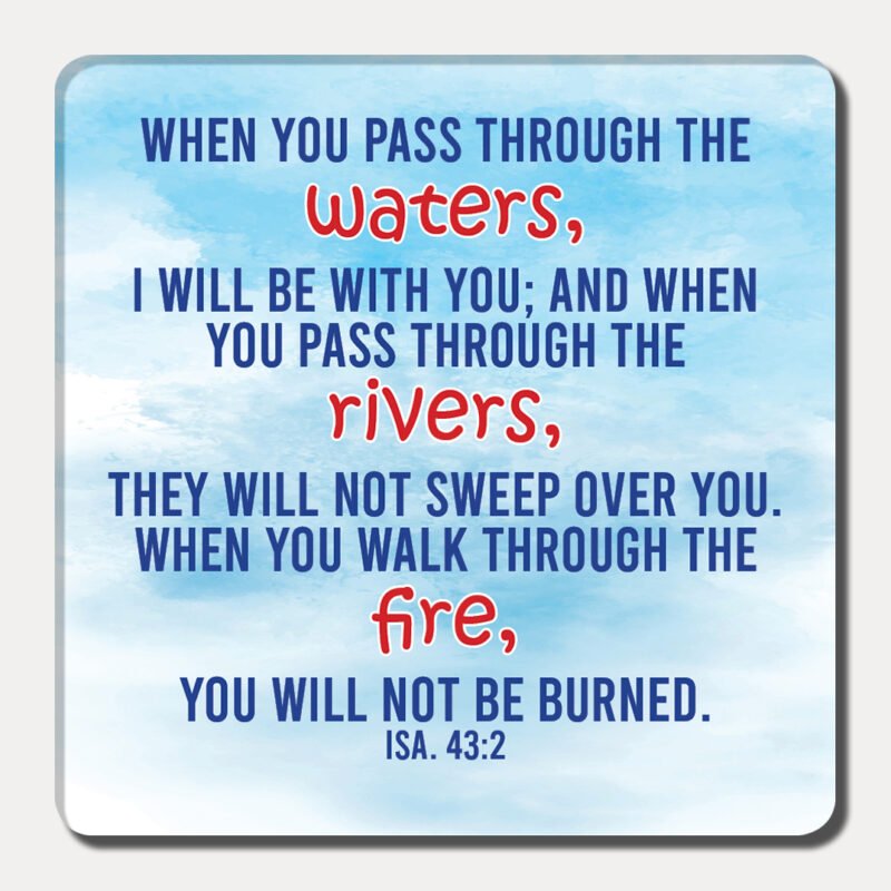 You will not be burned - Fridge Magnet