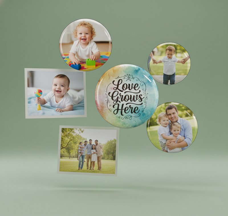 Photo Print Fridge Magnets