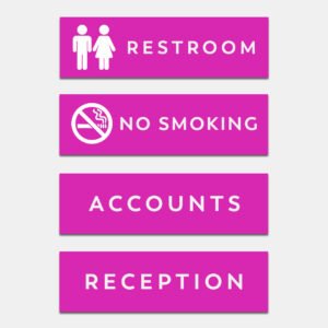 Laser Engravable Color Acrylic sign