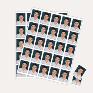 Passport and Stamp Photo Print