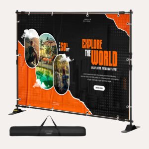 adjustable backdrop stand