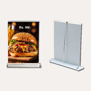 mini Roll Up Standees